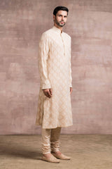 Chikankari Embroidered Boota Kurta