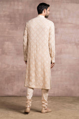 Chikankari Embroidered Boota Kurta