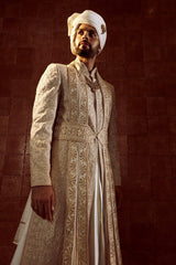 Gold-Coloured Sherwani